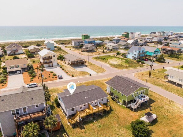 Studio (2 Bedrooms) | Exterior - Catch A Wave by Topsail Realty (Holly Ridge)