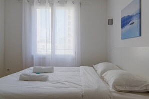 3 habitaciones y ropa de cama 