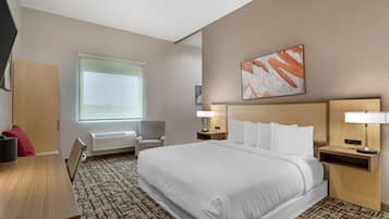 Habitación estándar, 1 cama King size, con acceso para personas discapacitadas, cocineta | Escritorio, espacio para trabajar con laptop y cunas gratuitas