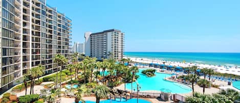 Condo, Multiple Beds (Edgewater Tower 1-608) | Pool | Outdoor pool, a heated pool