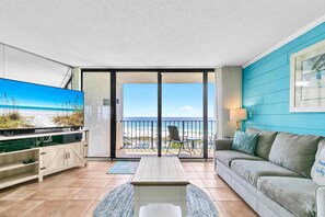 Condo, Multiple Beds (Edgewater Tower 1-608) | Living area - Edgewater Tower 1-608 (Panama City Beach)