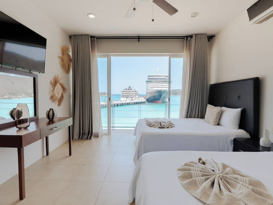 Suite, 2Â Doppelbetten, Meerblick
