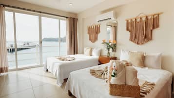 Loft, 2 Double Beds, Ocean View | 1 bedroom, in-room safe, individually furnished, laptop workspace