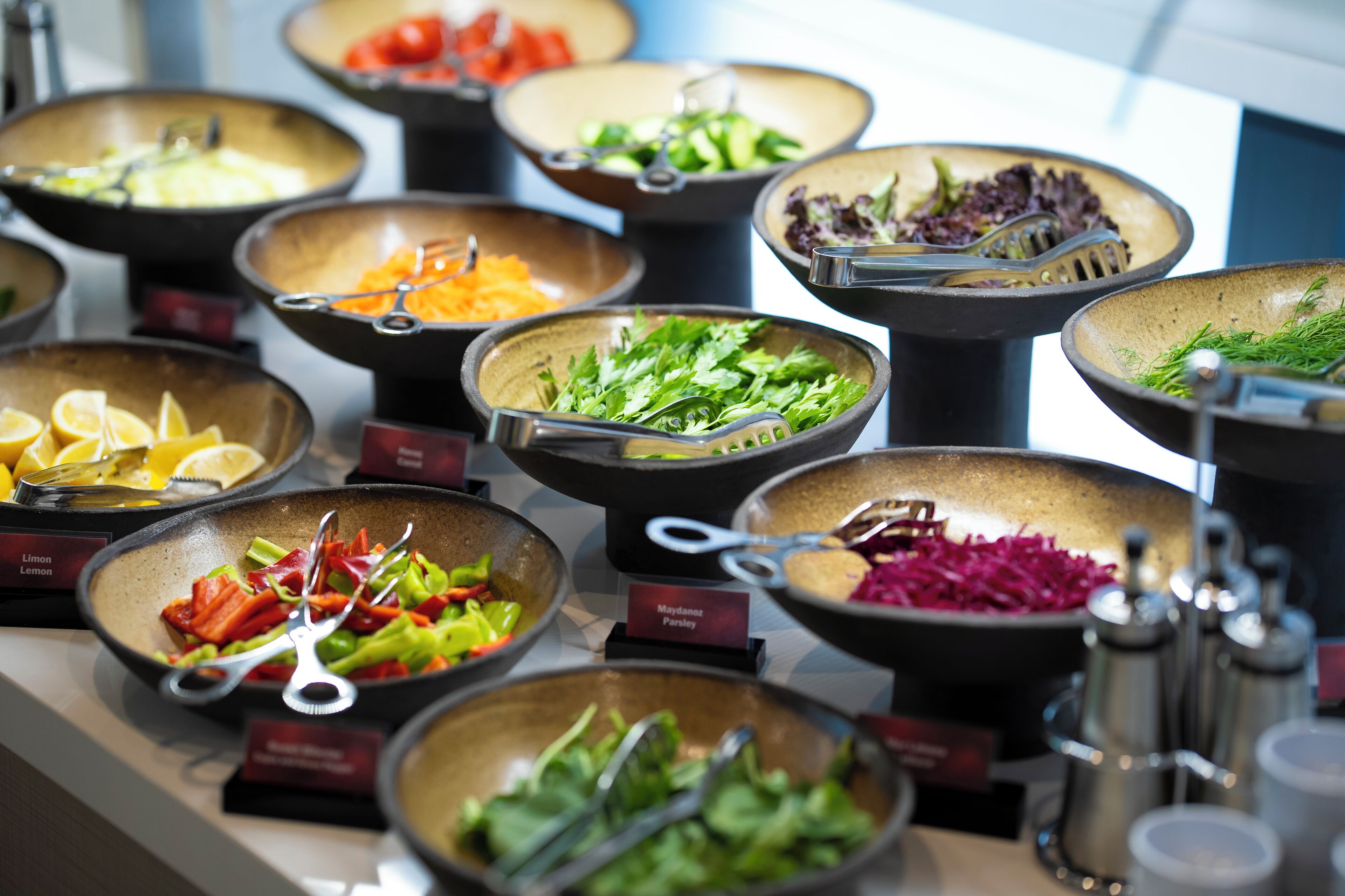 Desayuno buffet diario (TRY 600 por persona)