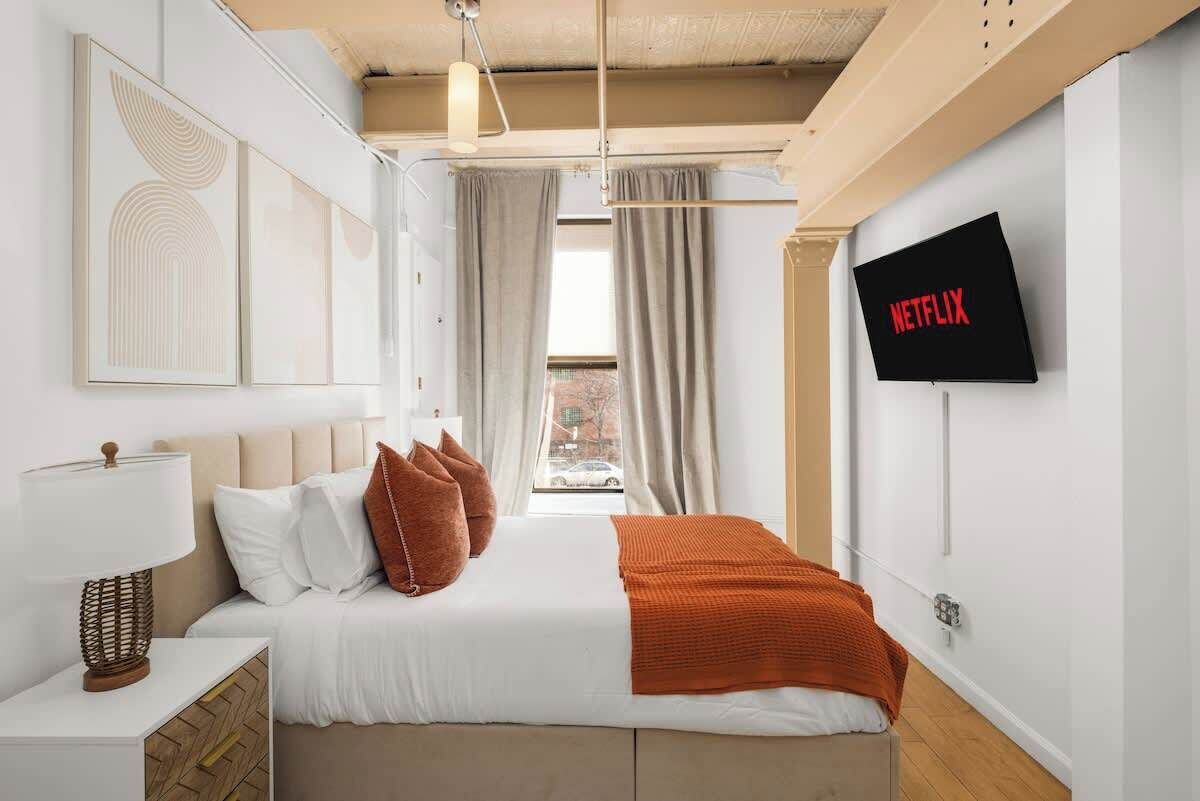 3 dormitorios, tabla de planchar con plancha, wifi y ropa de cama
