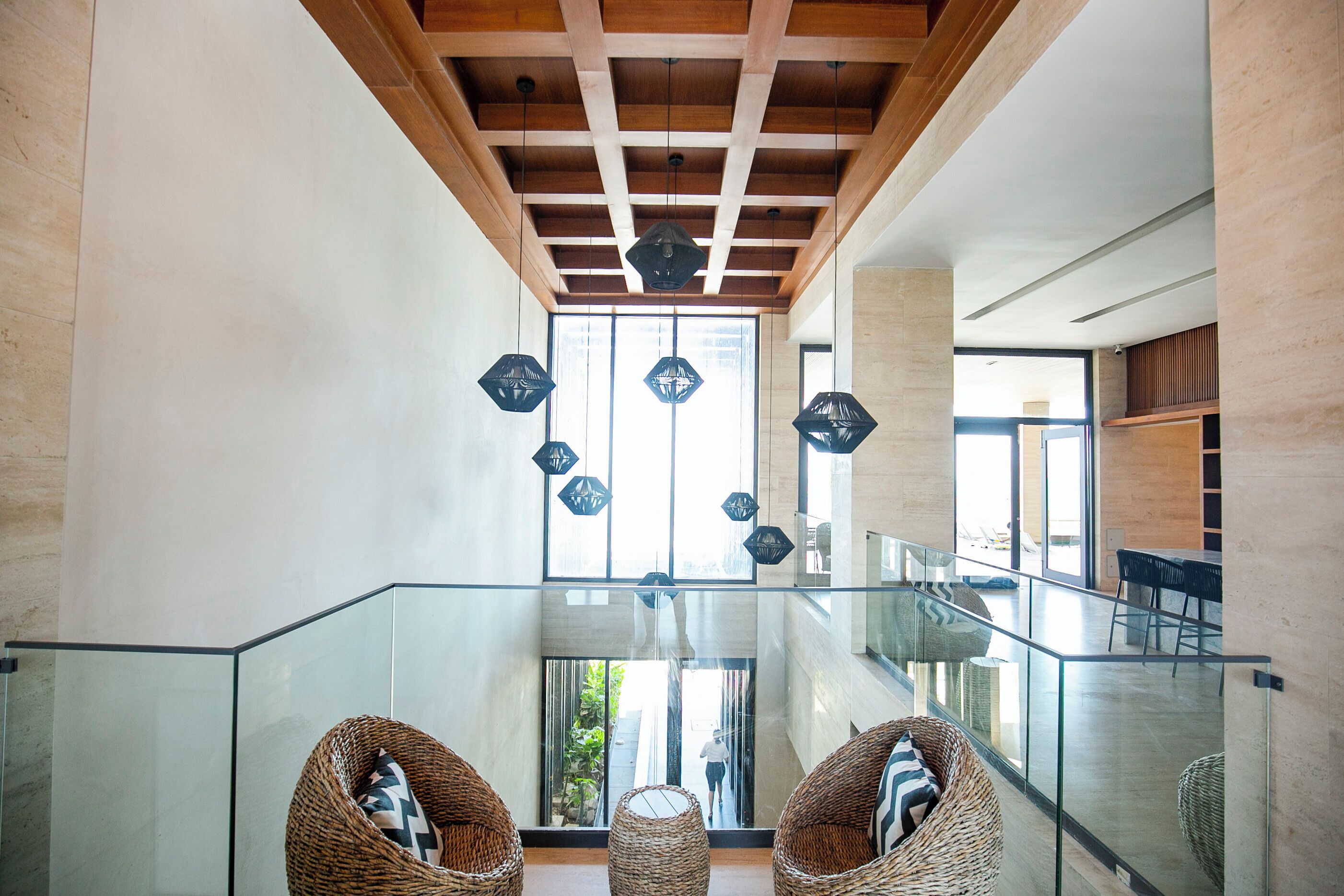 Sala de estar en el lobby