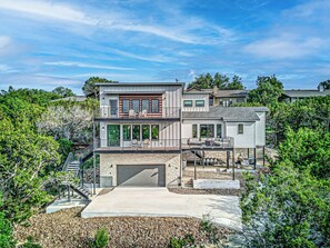 Exterior - NEW LISTING! Stunning Lakehouse with Views, Hot Tub & Game Room! (Lago Vista)