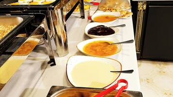 Daily breakfast for a fee