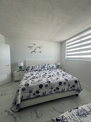 1 slaapkamer, een bureau, een strijkplank/strijkijzer, gratis wifi