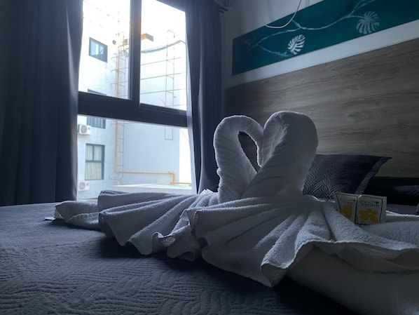 Façana frontal de l'allotjament