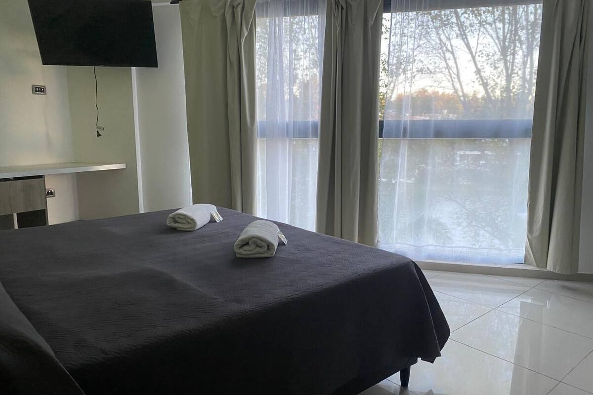 Chambre Deluxe Double ou avec lits jumeaux, balcon, vue lac
