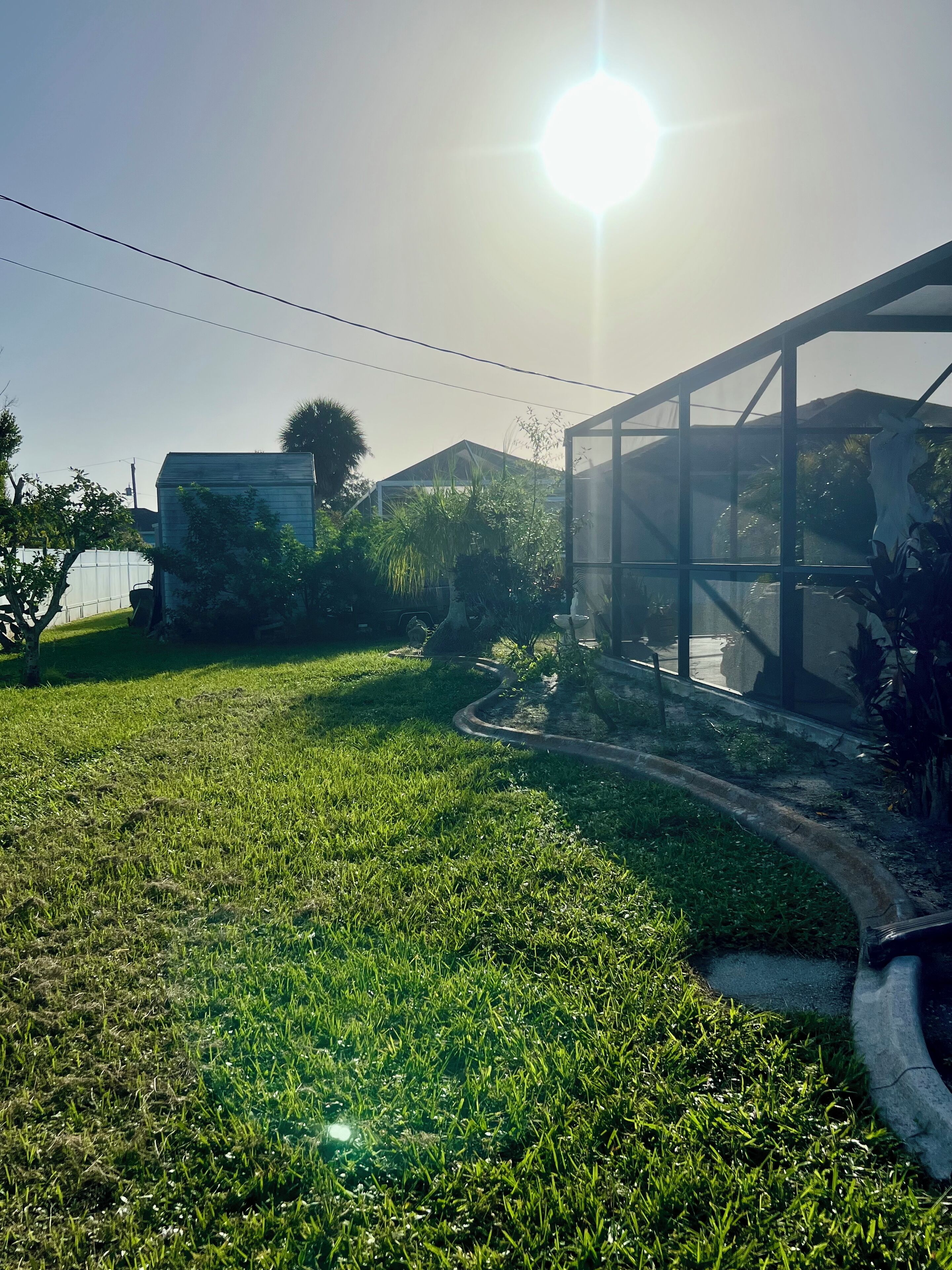 Enceinte de l’hébergement