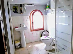 Haartrockner, Seife, Toilettenpapier