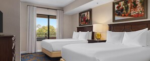 2 bedrooms, in-room safe, desk, iron/ironing board