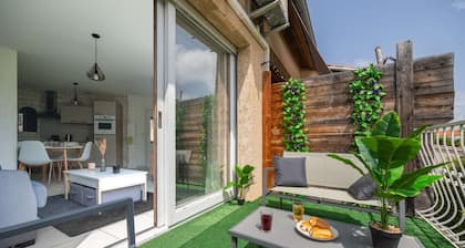 T2 calme & stylĂ© â Terrasse âą Clim âą Albi gare