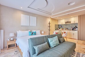 1 chambre, fer et planche à repasser, Wi-Fi, draps fournis