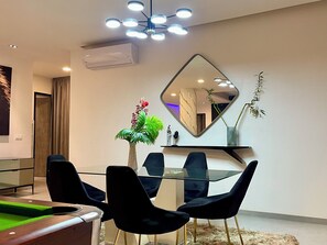 Dining - Experience luxury & comfort at Maison D'Ophir's 3 bedrooms, billiard and more (Dakar)