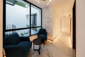 Fassade der Unterkunft