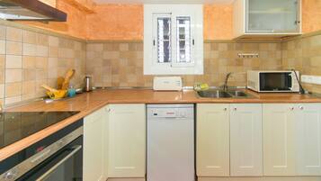 Réfrigérateur, micro-ondes, four, lave-vaisselle