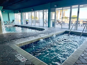 Piscine couverte, piscine chauffée