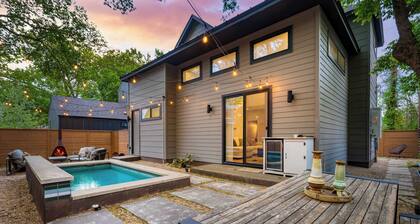 Private Pool, Firepit, Patio Steps to East Austin Dining, Music, Art, Murals