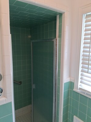 Shower, towels, soap, toilet paper - Renovated rural 3-bedroom 2-bathroom ranch style home in Smithville, TN (Smithville)