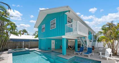 ⚓Hidden Treasure Unit B! Heated Pool just 200 steps to the beach!⚓