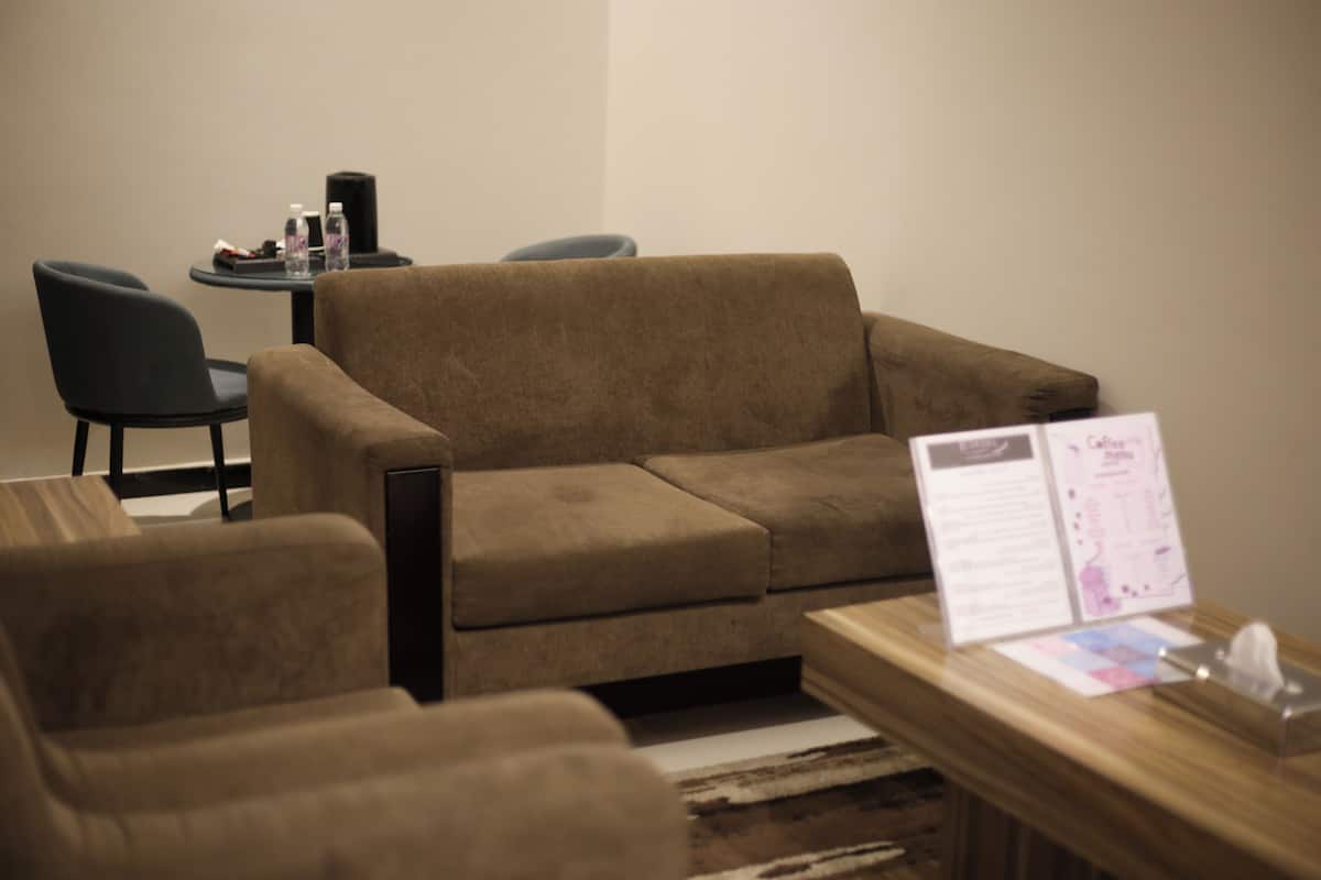 Family Room | Living area | 45-inch flat-screen TV with digital channels, heated floors
