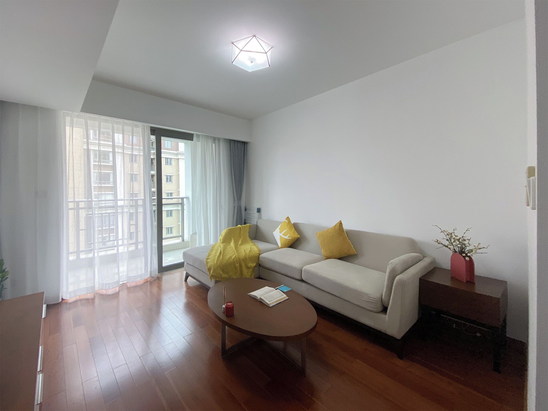 Condo, 2 Bedrooms, City View | Living area | 55-cm TV with digital channels