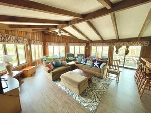 Smart TV, computer monitors - Escape to this rare oceanfront rental—two neighboring homes booked together! (Nags Head)