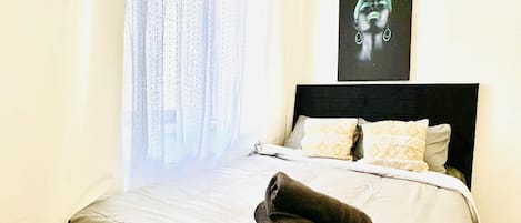 4 habitaciones y ropa de cama