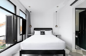 Villa | 1 Schlafzimmer, hochwertige Bettwaren, Zimmersafe, Bügeleisen/Bügelbrett