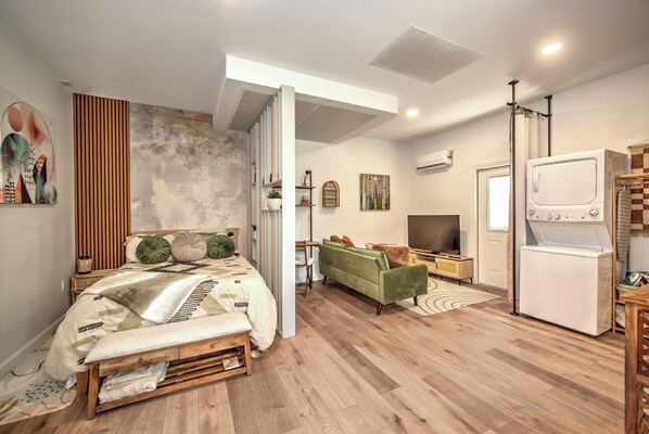 1 soverom, strykejern/-brett, wi-fi og sengetøy