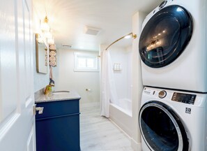 Towels, soap, toilet paper