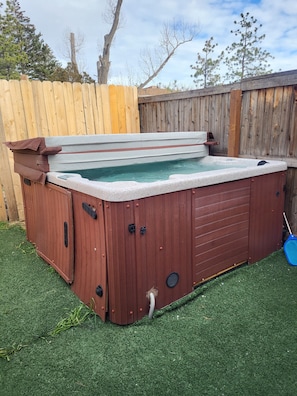 Baignoire à remous extérieure