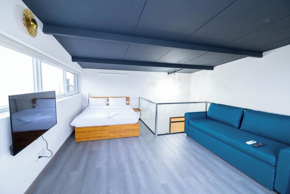 1 chambre, fer et planche à repasser, Wi-Fi, draps fournis