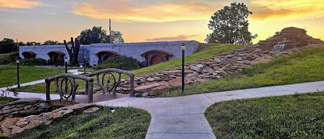 Enceinte de l’hébergement