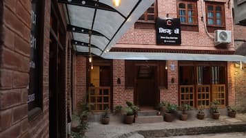 Fassade der Unterkunft