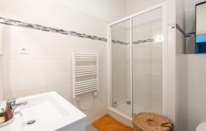 Shower, hair dryer