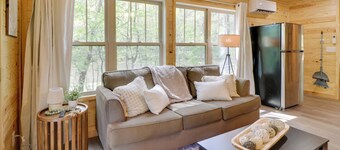 Fish & Hike: Cabin Hideaway w/ Deck in Alabama