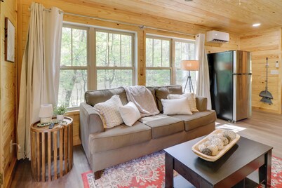 Fish & Hike: Cabin Hideaway w/ Deck in Alabama