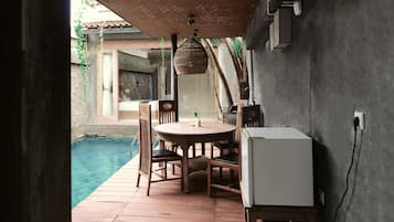 Villa, 2 Bedrooms, Private Pool | Terrace/patio