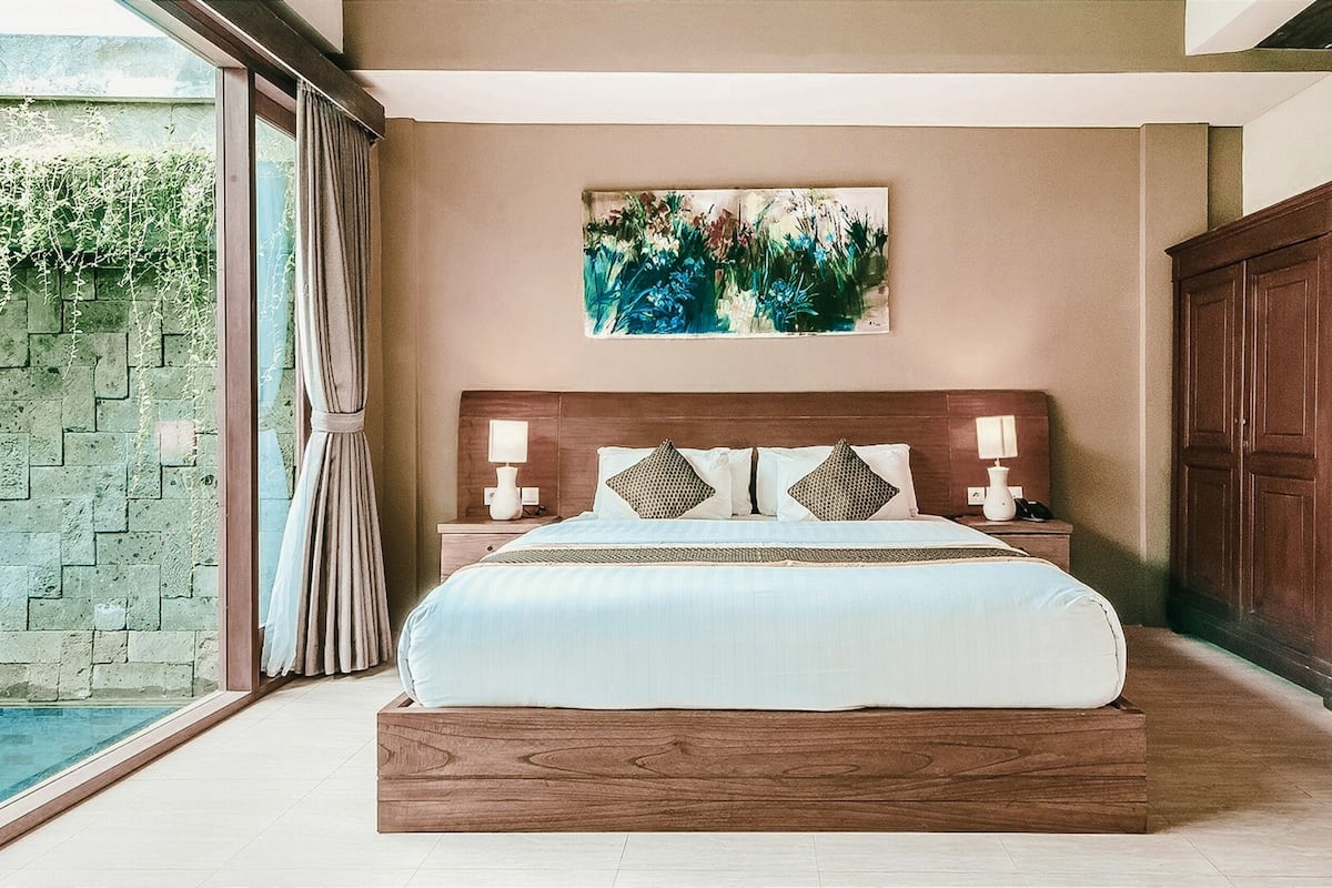 Villa - 2 soveværelser - privat pool | 2 soveværelser, minibar, skrivebord, arbejdsområde til bærbare computere