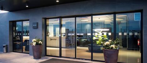 Façade de l’hébergement