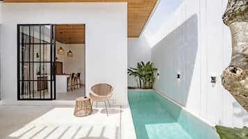 Villa Deluxe, patio, vistas a la piscina | Piscina privada