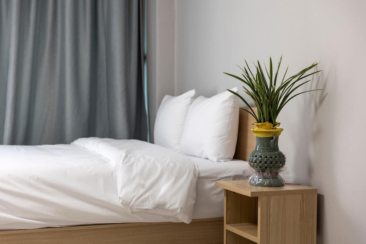 Free WiFi, bed sheets