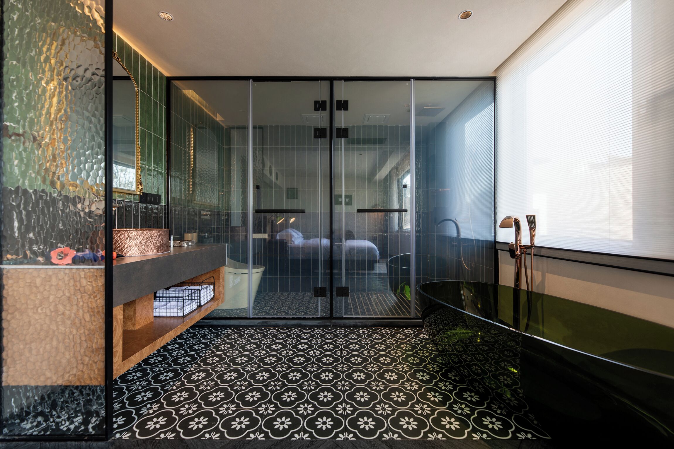Suite Luxe, vue parc | Salle de bain