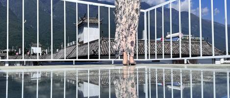 Vista desde la propiedad