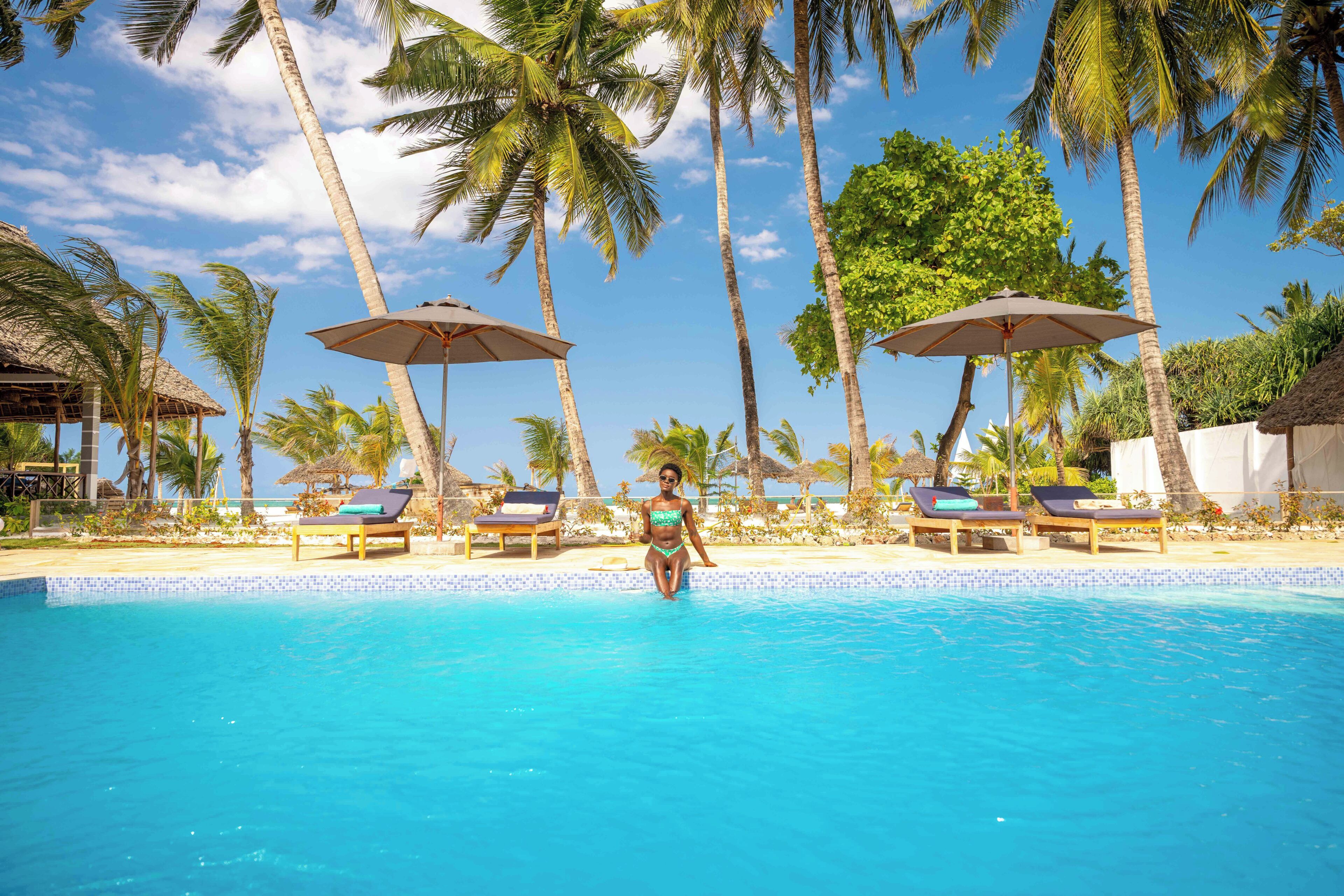 Alberca al aire libre 