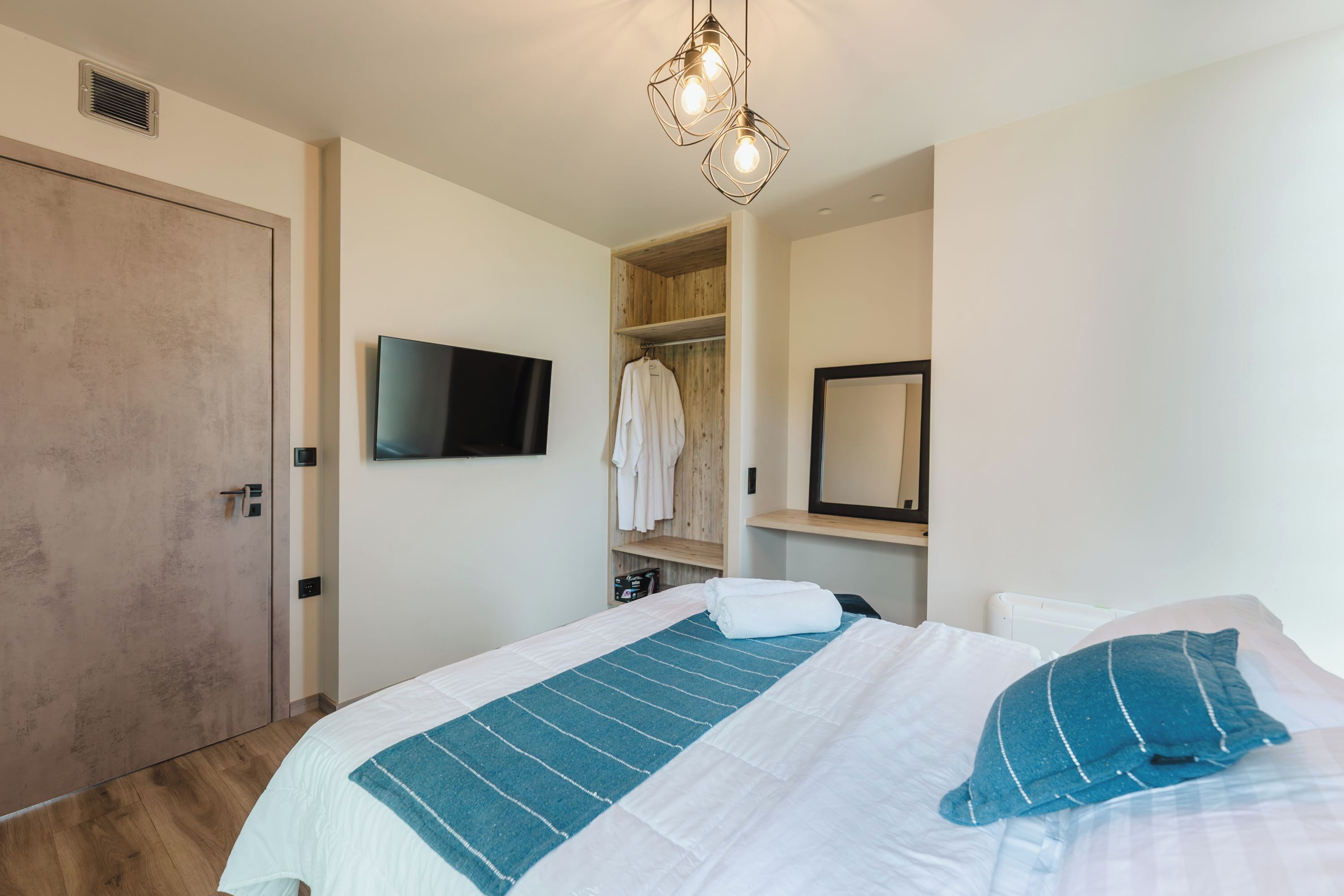 Family Apartment, Multiple Bedrooms (Kourouta Luxury Suites with Pool nr1) | 1 bedroom, iron/ironing board, free WiFi, bed sheets